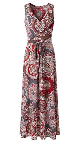 Crossover Maxi Dress